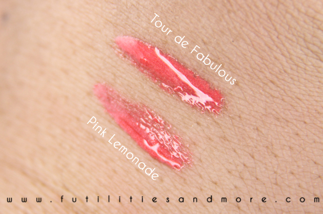 mac lipglass pink lemonade review